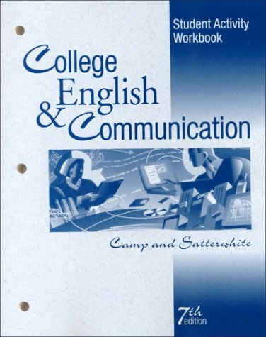 Stock image for College English & Communication Student Activity Workbook for sale by a2zbooks