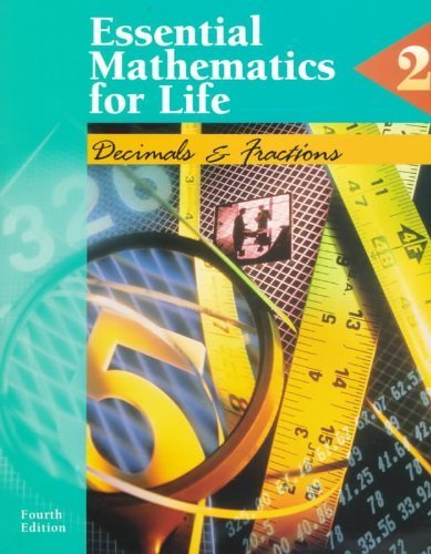 Imagen de archivo de Essential Mathematics for Life: Book 2 : Decimals and Fractions (Essential Mathematics for Life Series) a la venta por Irish Booksellers