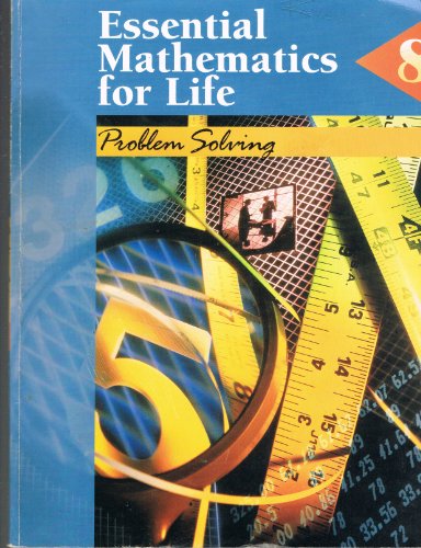 Stock image for Essential Mathematics for Life: Book 8 : Problem Solving (Essential Mathematics for Life Series) for sale by SecondSale