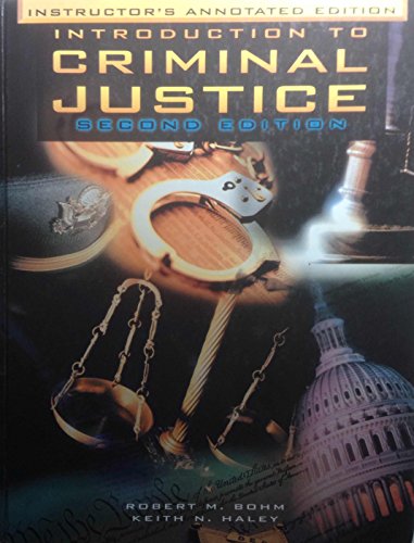 9780028028248: Introduction to Criminal Justice: Instructor's Annotated Edition