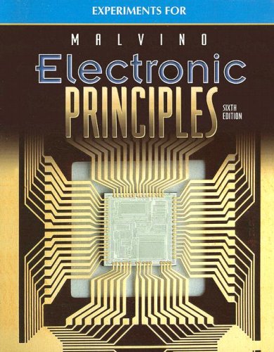 9780028028347: Electronic Principles, Experiments Manual