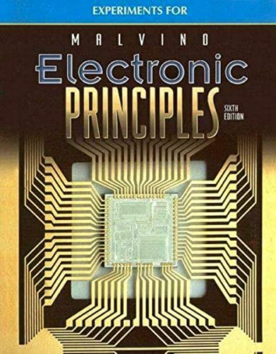 Imagen de archivo de Instructor's Manual for Malvino Electronic Principles a la venta por HPB-Red
