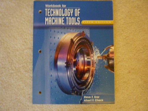 9780028030722: Workbook for Technology of Machine Tools