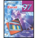 9780028035932: Excel 97: Solutions Manual