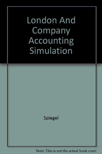 9780028036298: London And Company Accounting Simulation