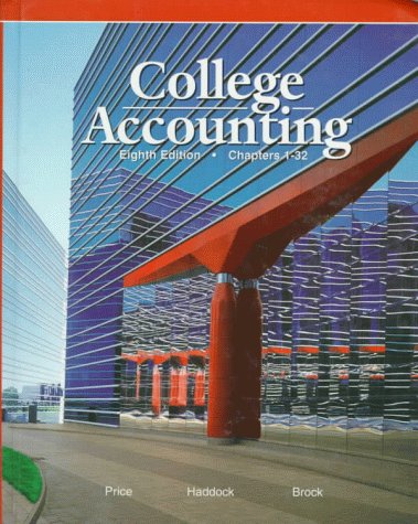 Beispielbild fr College Accounting zum Verkauf von POQUETTE'S BOOKS