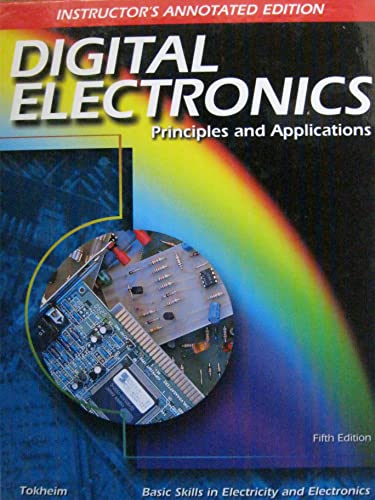 Beispielbild fr Digital Electronics: Principles Applications zum Verkauf von Front Cover Books