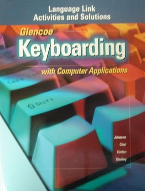 Stock image for Keyboarding with Computer Application (Language Link Activities & solution) for sale by Nationwide_Text