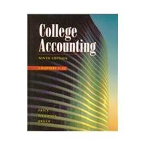 Imagen de archivo de College Accounting a la venta por ThriftBooks-Atlanta