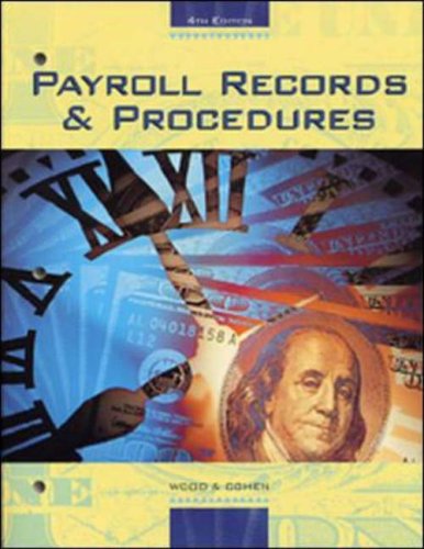 Beispielbild fr Payroll Records and Procedures zum Verkauf von ThriftBooks-Atlanta