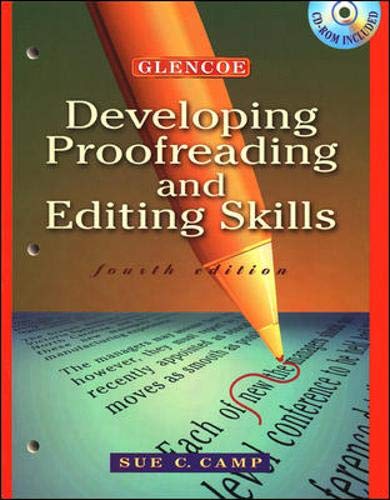 Stock image for Developing Proofreading and Editing Skills for sale by Better World Books