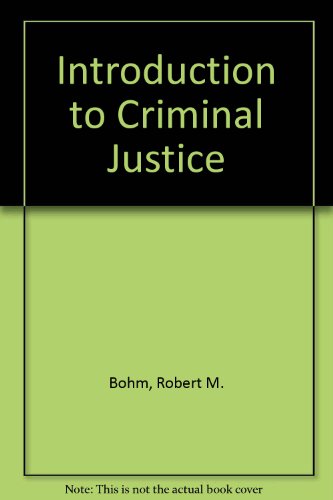 Stock image for Introduction to Criminal Justice for sale by ThriftBooks-Dallas