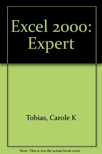 Imagen de archivo de Excel 2000: Expert a la venta por POQUETTE'S BOOKS