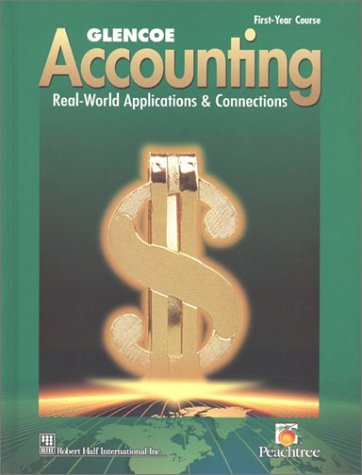 Stock image for Glencoe Accounting: First Year Course, Student Edition for sale by ThriftBooks-Atlanta