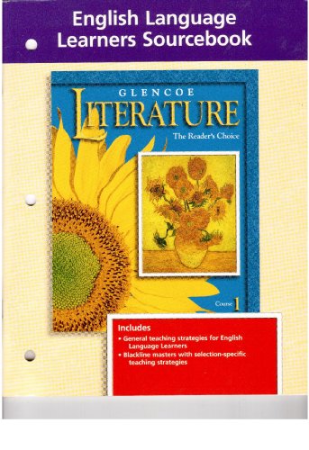 Stock image for GLENCOE AMERICAN LITERATURE, ENGLISH LANGUAGE LEARERS SOURCEBOOK for sale by mixedbag