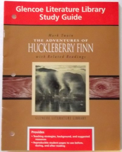 9780028180281: Study Guide for the Adventures of Huckleberry Finn (Glencoe Literature Library)