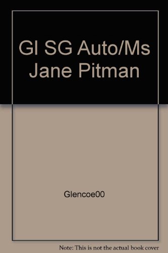 Stock image for Autobiography of Miss Jane Pittman with Related Readings (Glencoe Literature Library Study Guide) for sale by Lotzabooks