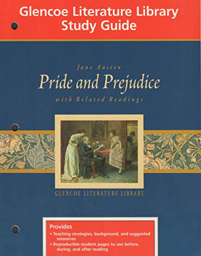 Stock image for Pride and Prejudice (Glencoe Literature Library Study Guide) for sale by HPB-Red