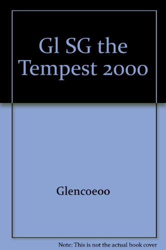 9780028180489: Gl SG the Tempest 2000