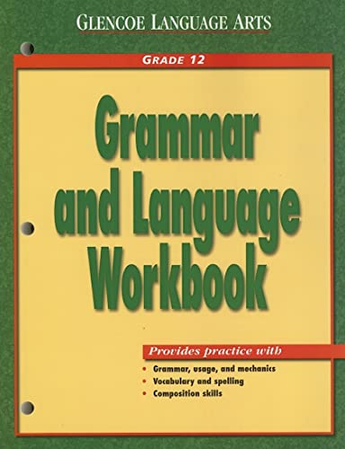 9780028183121: Grammar and Language Workbook: Grade 12 (Glencoe Language Arts)