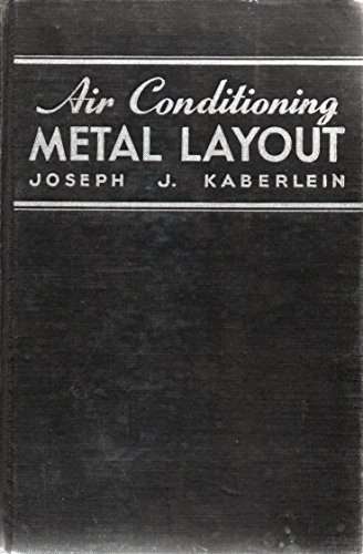 Imagen de archivo de Air Conditioning Metal Layout (Kaberlein Sheet Metal Series) a la venta por ThriftBooks-Dallas