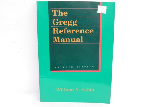 Stock image for The Gregg Reference Manual for sale by Better World Books