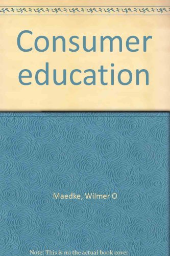 Stock image for Consumer Education for sale by Solr Books