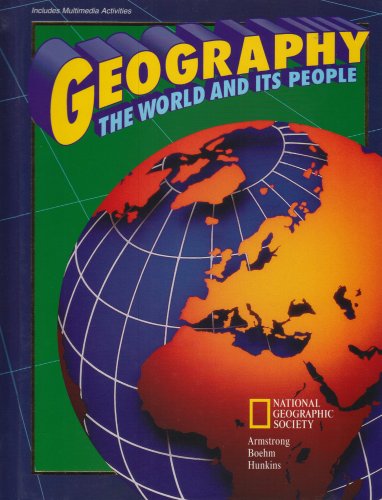 Imagen de archivo de Geography the World and Its People a la venta por Better World Books