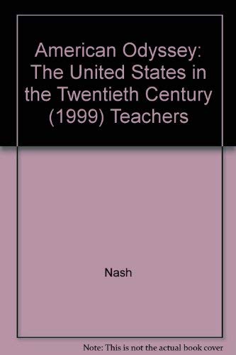 Stock image for American Odyssey: The United States In The Twentieth Century ; 9780028221588 ; 0028221583 for sale by APlus Textbooks