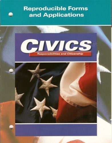 Imagen de archivo de Civics Responsibilities and Citizenship-Reproducible Forms and Applications a la venta por Dailey Ranch Books
