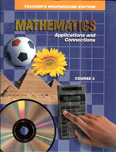 Imagen de archivo de Glencoe, Mathematics Applications And Connections Course 2 7th Grade Teacher Edition, 1993 ISBN: 002824043X a la venta por Better World Books