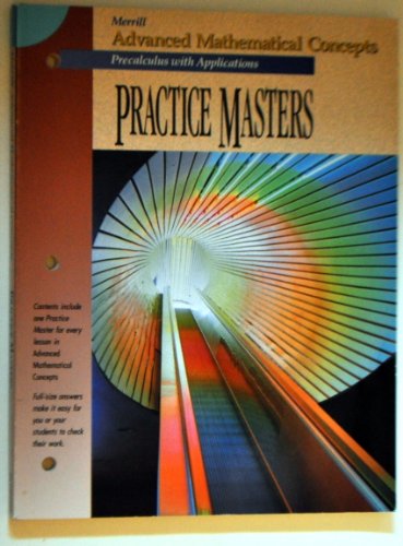 9780028242927: Merrill Advanced Mathenatical Concepts: Precalculus with Applications Practice Masters
