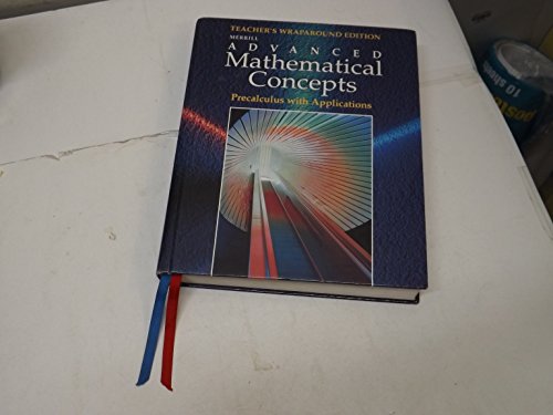 Beispielbild fr Merrill Advanced Mathematical Concepts: Precalculus with Applications, Teacher Edition zum Verkauf von More Than Words