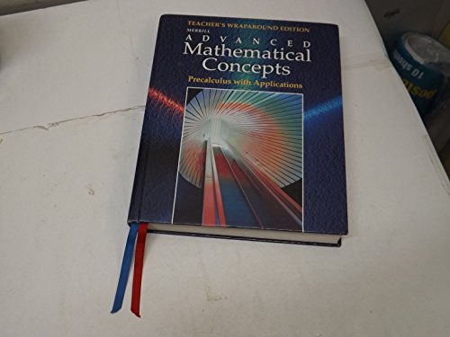 Stock image for Merrill Advanced Mathematical Concepts: Precalculus with Applications, Teacher Edition for sale by More Than Words