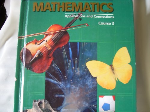Imagen de archivo de Mathematics: Applications and Connections Course 3 a la venta por HPB-Red