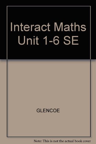 Imagen de archivo de Interactive Mathematics: Activities and Investigations, Course 1, Units 1-6- Student Resource Book a la venta por Wonder Book