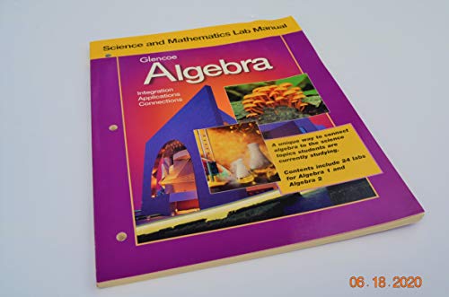 Beispielbild fr Algebra-Science+math. Lab. Man. T/a Foster zum Verkauf von Better World Books