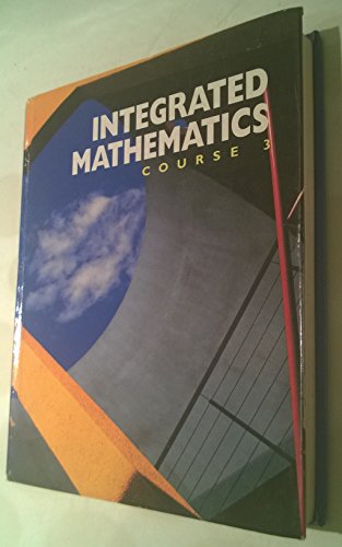 Stock image for Integrated Mathematics ; 9780028249681 ; 0028249682 for sale by APlus Textbooks