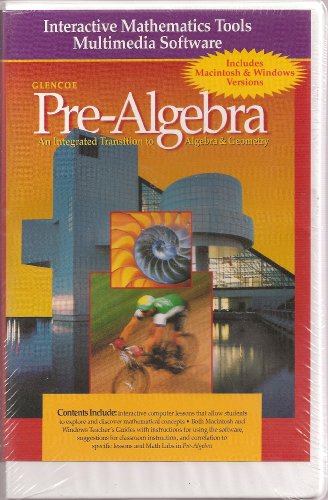 9780028250366: Interactive Mathematics Tools Multimedia Software (Glencoe Pre-Algebra)