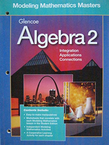 9780028251585: Modeling Mathematics Masters (Glencoe Algebra 2)