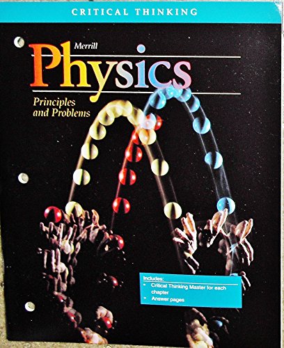 Beispielbild fr Critical Thinking Physics Princ Probs zum Verkauf von Better World Books