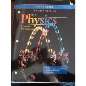 Stock image for Study Guide Teacher's Edition (Merrill Physics Principles and Problems) for sale by Jenson Books Inc