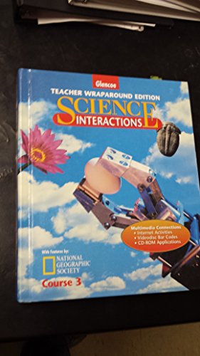 Imagen de archivo de Science Interactions - Teacher Wraparound Edition (Science Interactions, Course 3) a la venta por HPB-Red