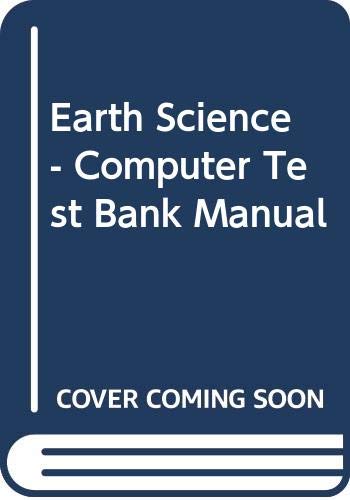 9780028278216: Earth Science - Computer Test Bank Manual