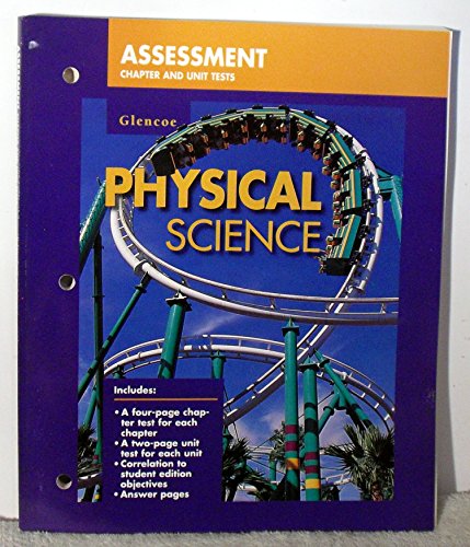 9780028278827: Glencoe Physical Science: Assessment Chapter and Unit Tests