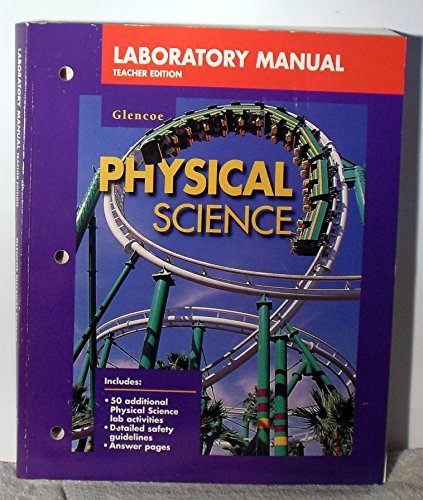 Stock image for Glencoe Physical Science - Laboratory Manual (Teacher Edition) for sale by Walker Bookstore (Mark My Words LLC)