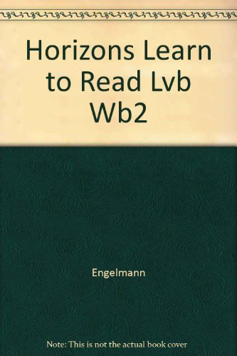 Imagen de archivo de Horizons Learning to Read, Level B Workbook 2 a la venta por St Vincent de Paul of Lane County