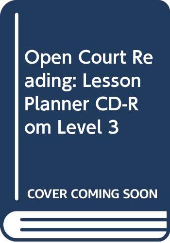 Open Court Reading: Lesson Planner CD-Rom Level 3 (9780028310367) by WrightGroup/McGraw-Hill