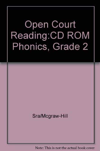 Open Court Reading: CD Rom Phonics, Grade 2 (9780028310565) by WrightGroup/McGraw-Hill