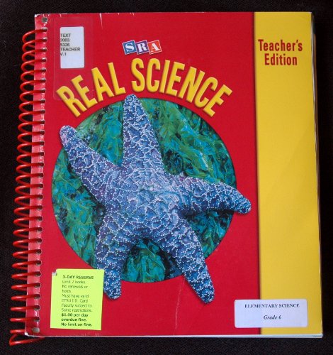 9780028312194: SRA Real Science, Student Edition, Grade 6